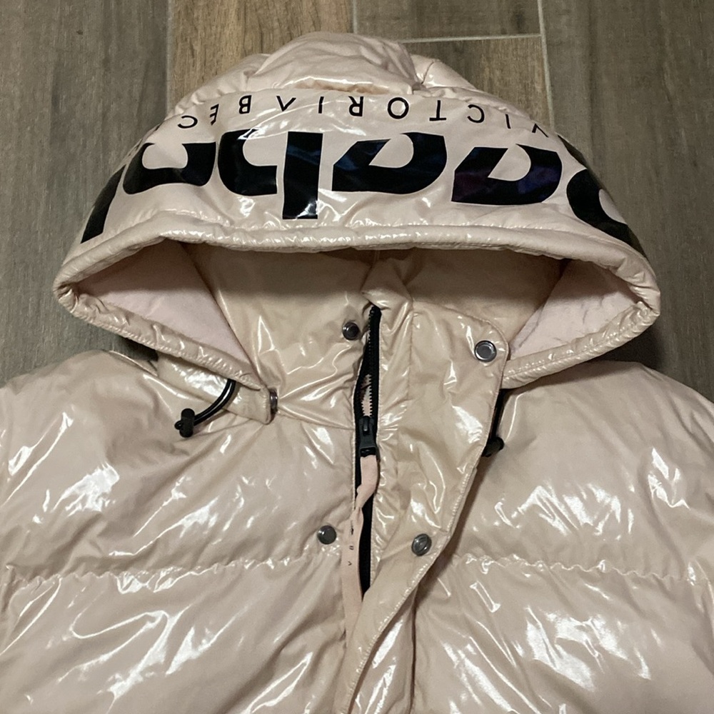 NEW Reebok x Victoria Beckham Puffer Winter Ski Jacket Size Large - Picture 8 of 11